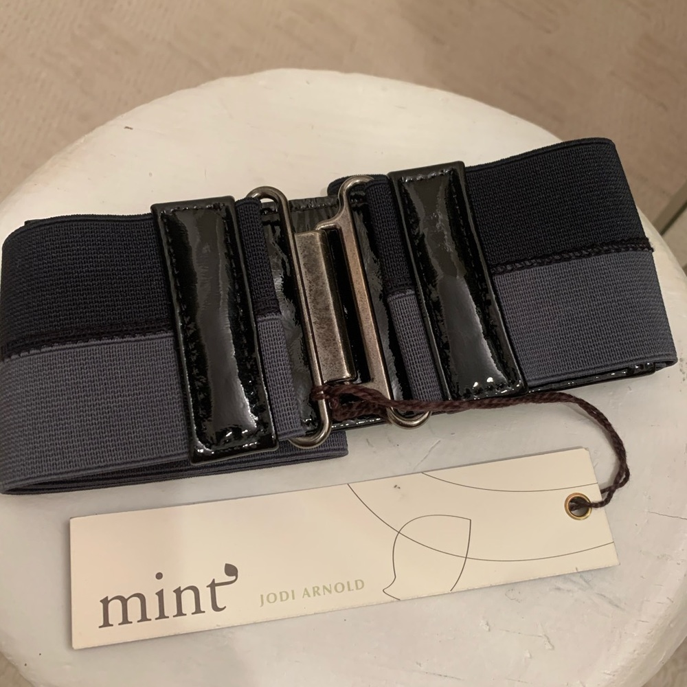 Mint by Jodi Arnold Braided Belt, Black